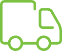 delivery truck to patient and caregiver